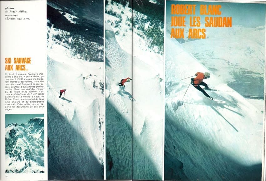 Couloir du Grand Renard Aiguille Grive - 1972